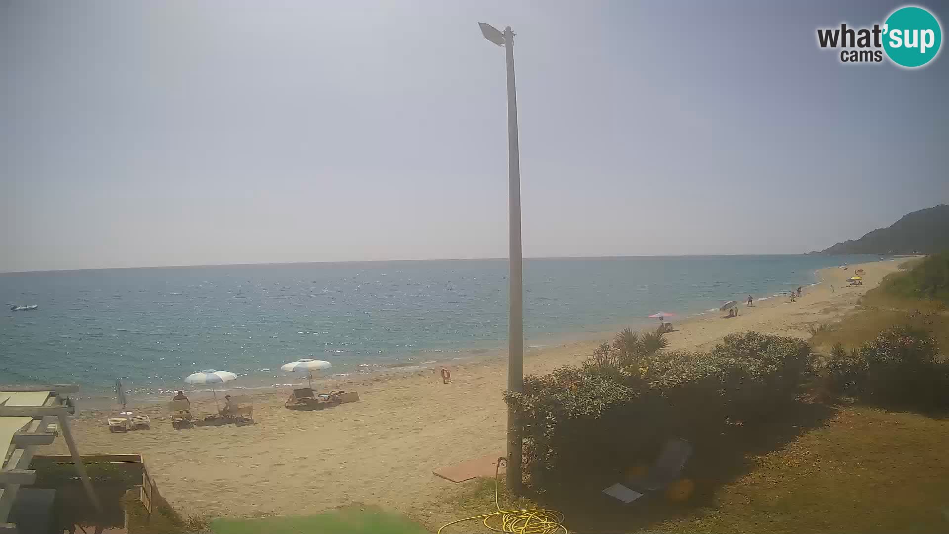 Web kamera plaža Museddu – Ogliastra – Sardinija – Italija