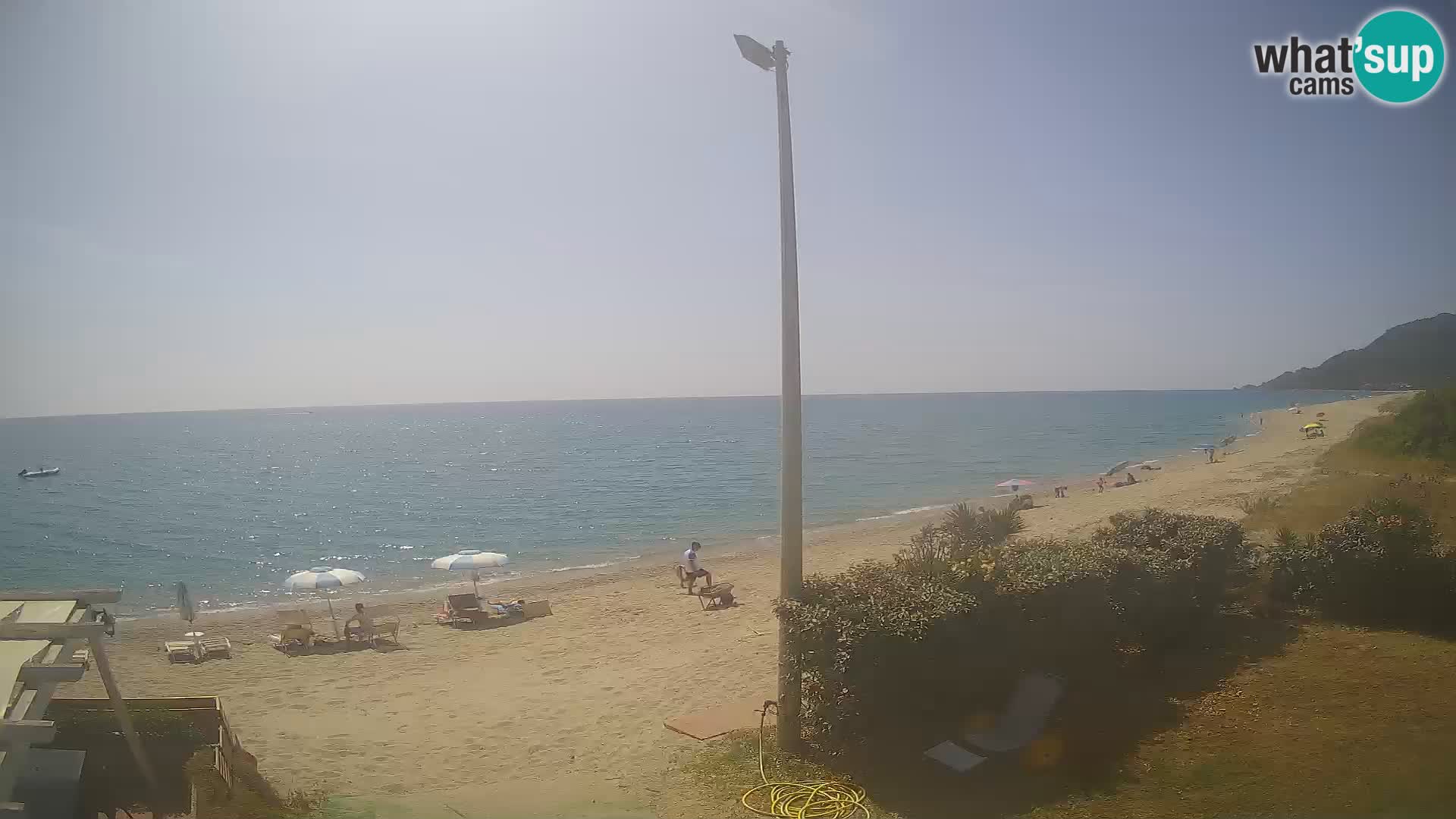 Webcam plage Museddu – Ogliastra livecam Sardaigne – Italie