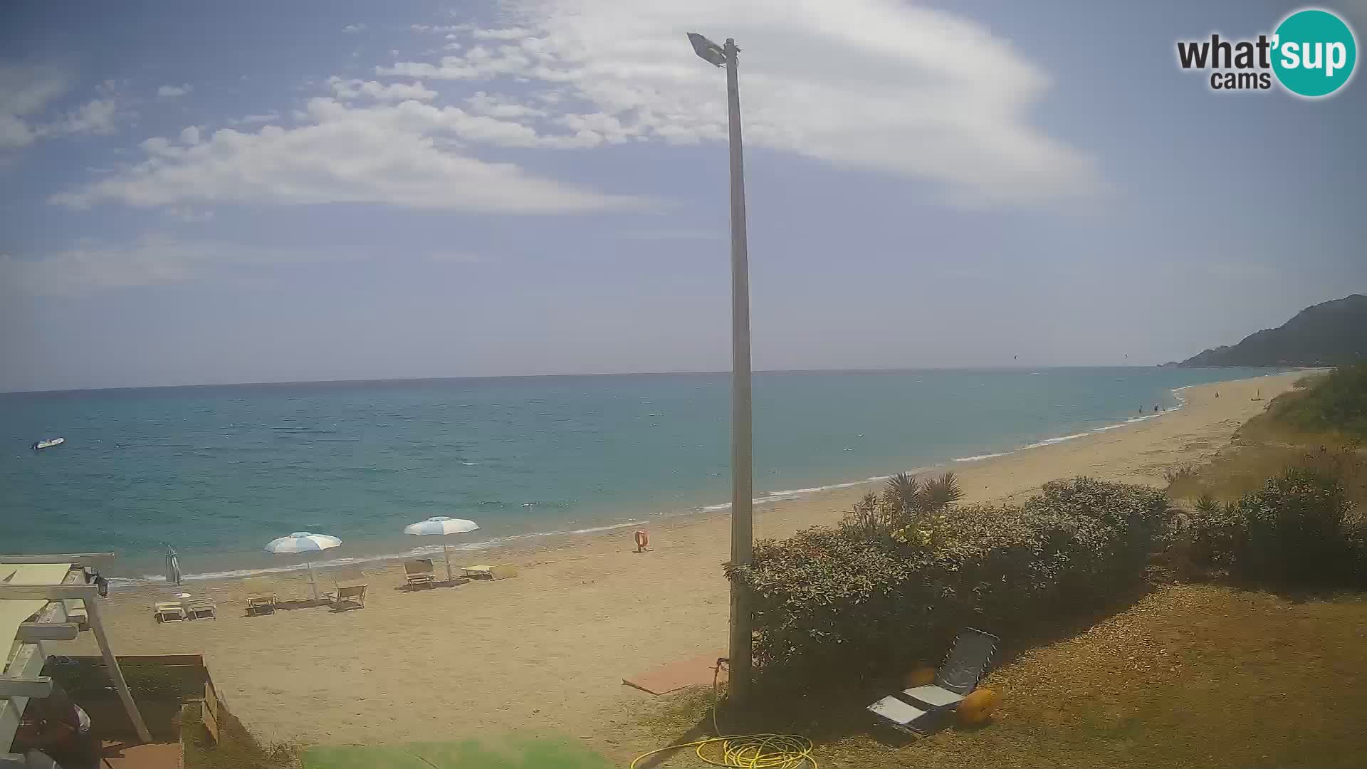 Web kamera plaža Museddu – Ogliastra – Sardinija – Italija