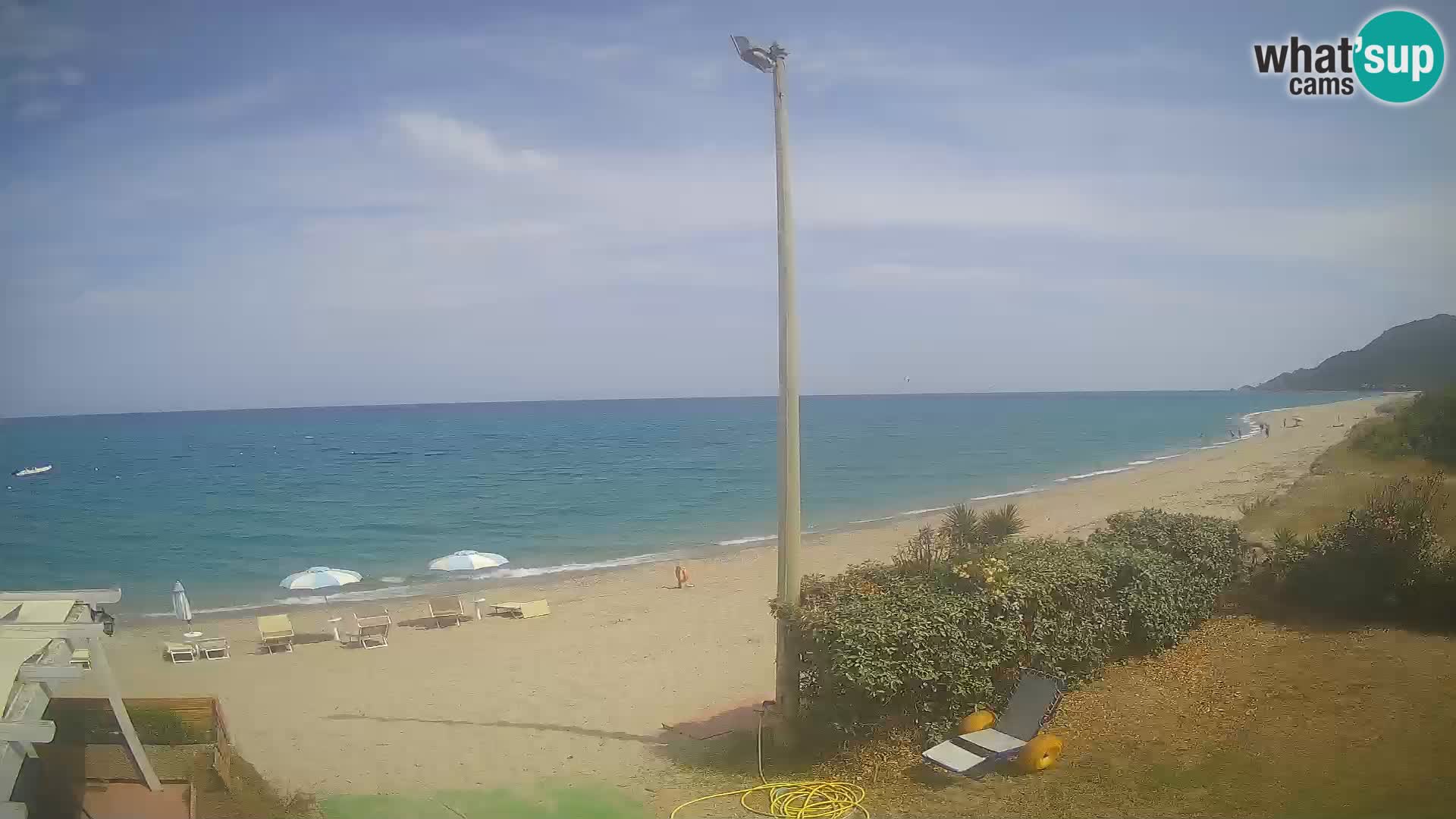 LIVE webcam spiaggia di Museddu – Ogliastra – Sardegna