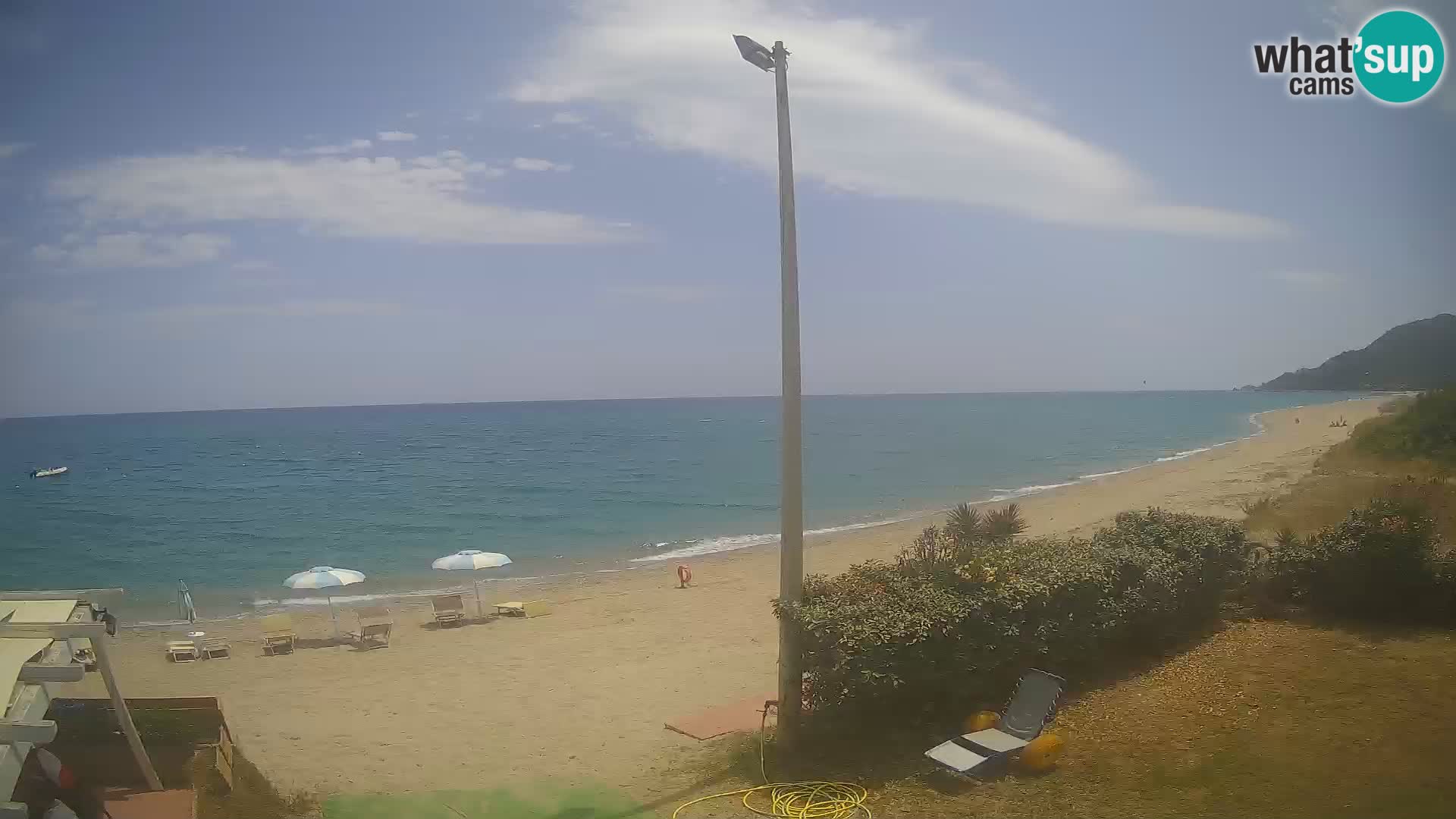 Web kamera plaža Museddu – Ogliastra – Sardinija – Italija