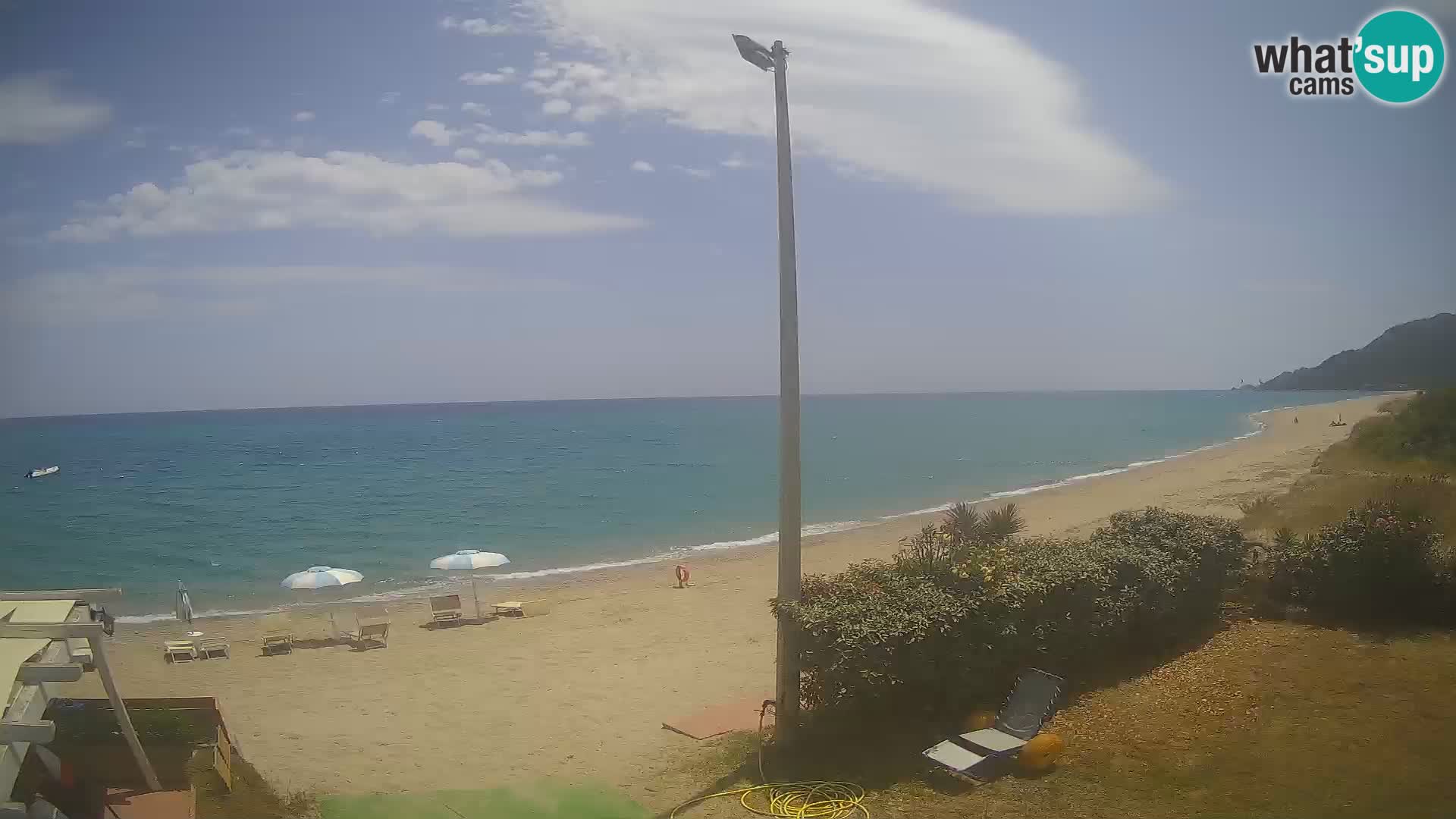 LIVE webcam spiaggia di Museddu – Ogliastra – Sardegna