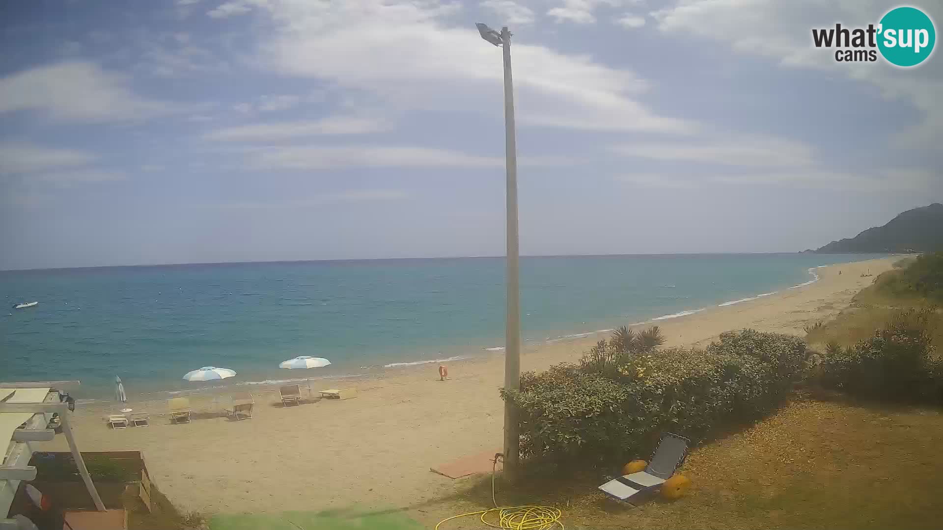 LIVE webcam spiaggia di Museddu – Ogliastra – Sardegna