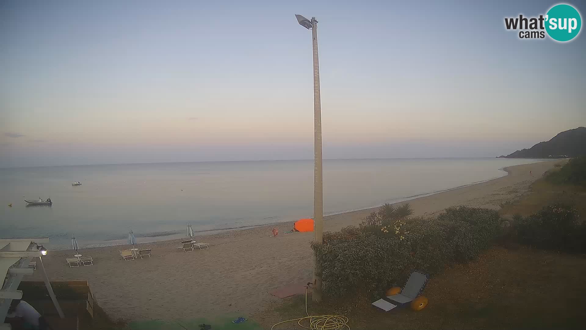 Webcam plage Museddu – Ogliastra livecam Sardaigne – Italie