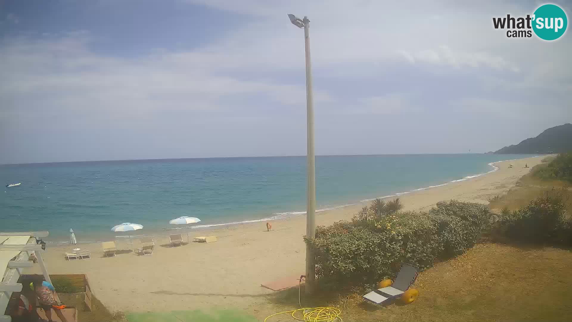 Spletna kamera plaža Museddu – Ogliastra – Sardinija – Italija