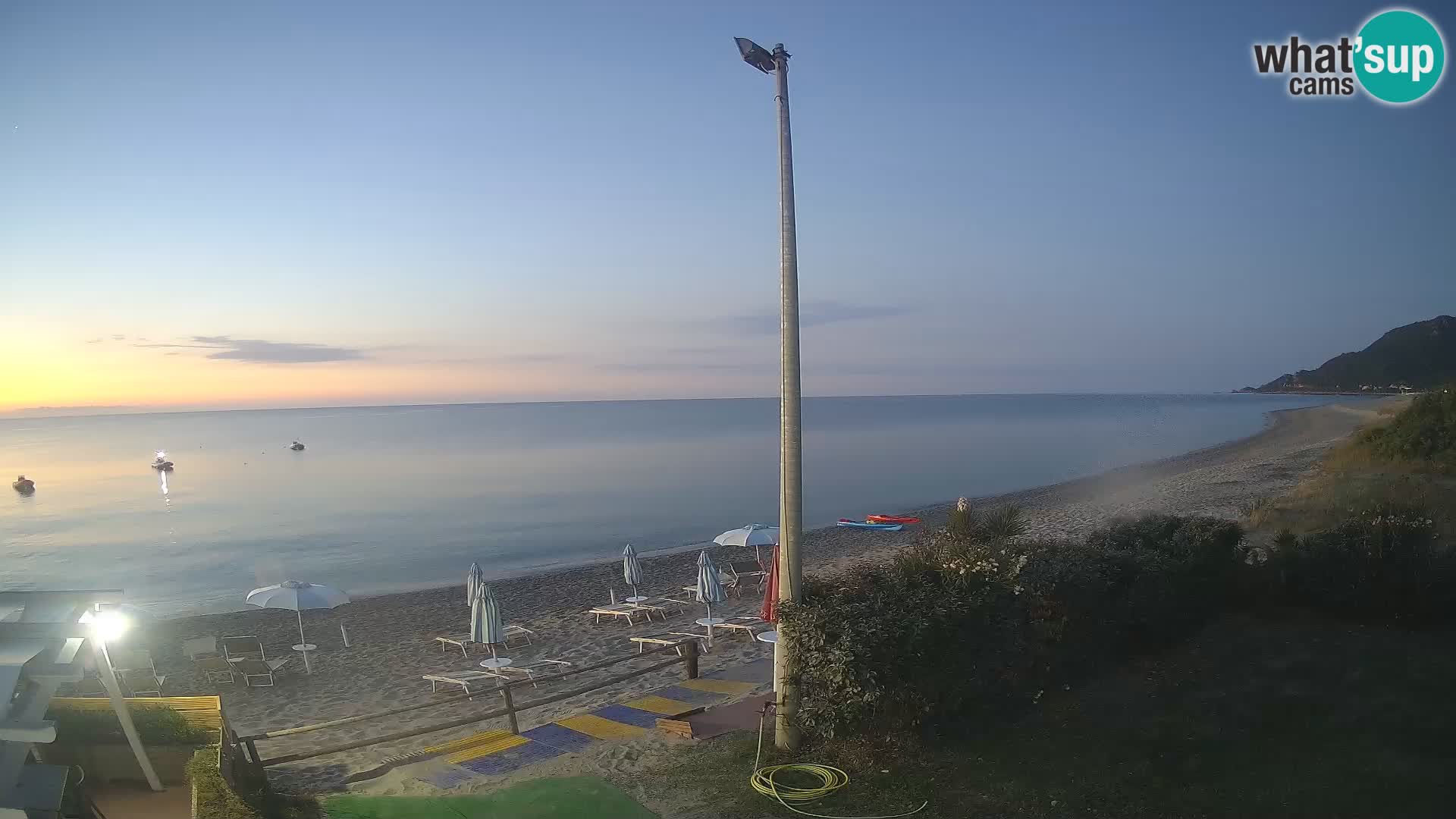Camera en vivo playa Museddu – Ogliastra – Cerdeña – Italia