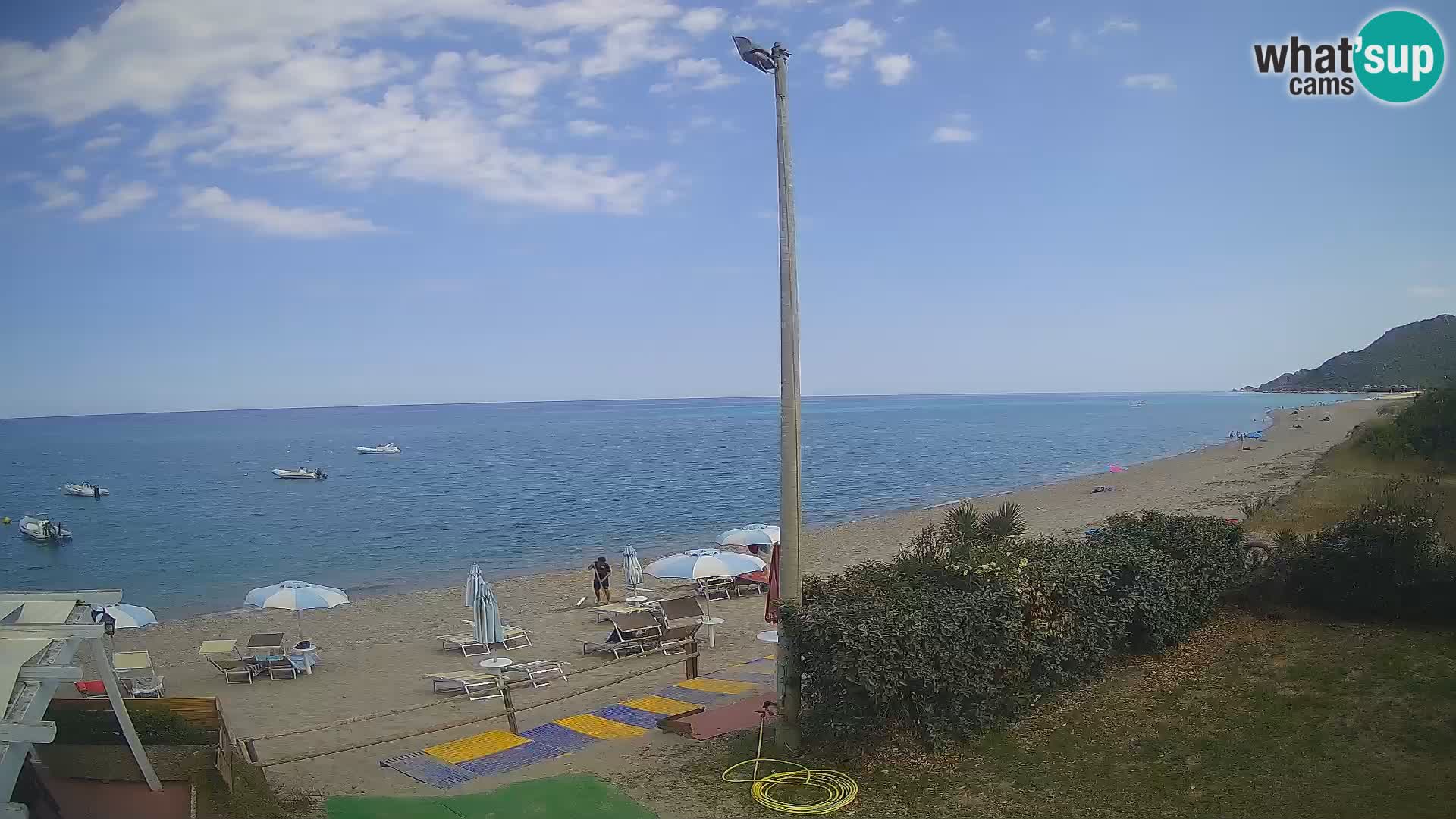 Camera en vivo playa Museddu – Ogliastra – Cerdeña – Italia
