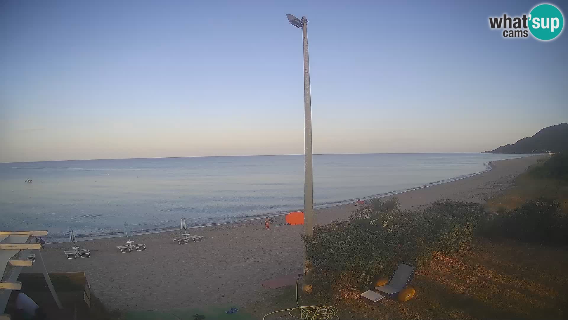 Webcam plage Museddu – Ogliastra livecam Sardaigne – Italie