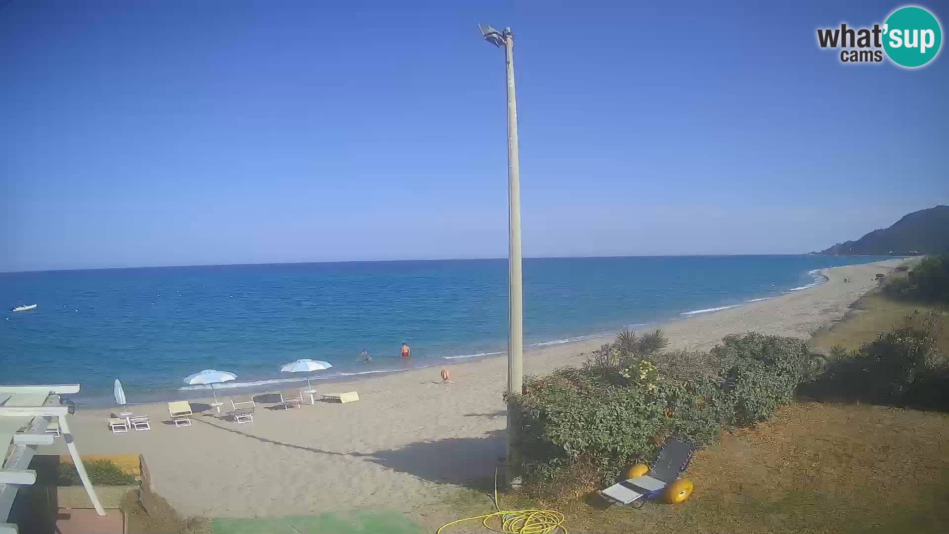 Web kamera plaža Museddu – Ogliastra – Sardinija – Italija