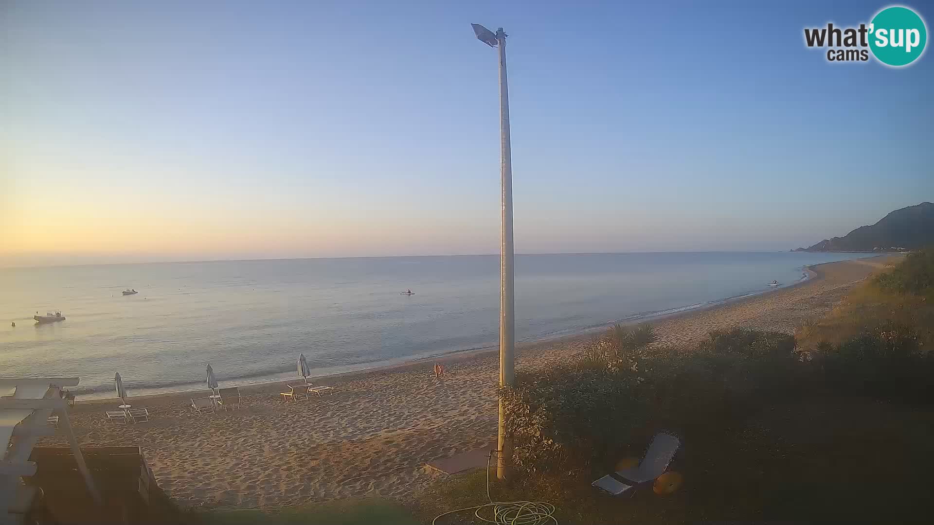 Camera en vivo playa Museddu – Ogliastra – Cerdeña – Italia