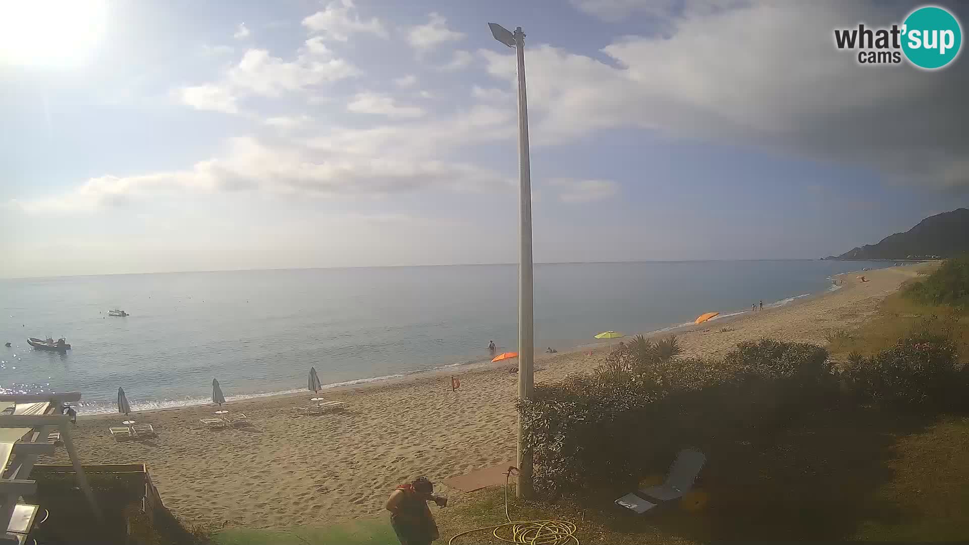 Webcam plage Museddu – Ogliastra livecam Sardaigne – Italie