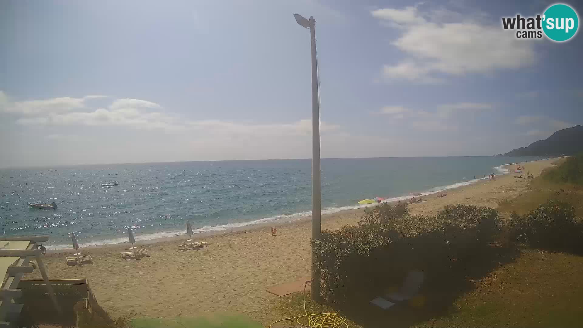 Web kamera plaža Museddu – Ogliastra – Sardinija – Italija