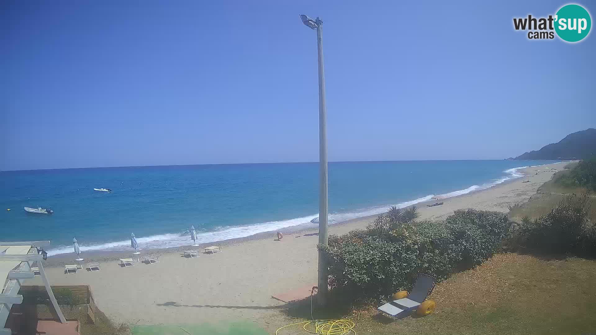 Web kamera plaža Museddu – Ogliastra – Sardinija – Italija