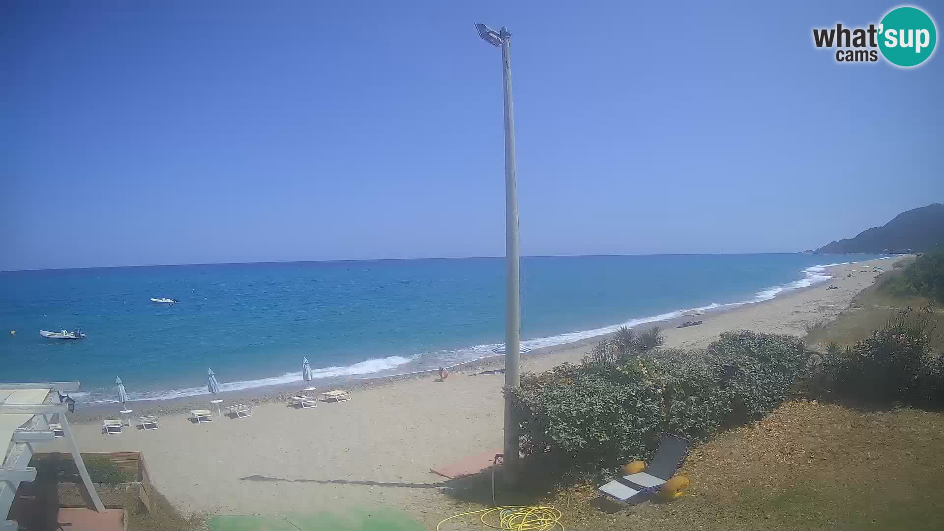 Webcam Museddu Strand – Ogliastra – Sardinien – Italien