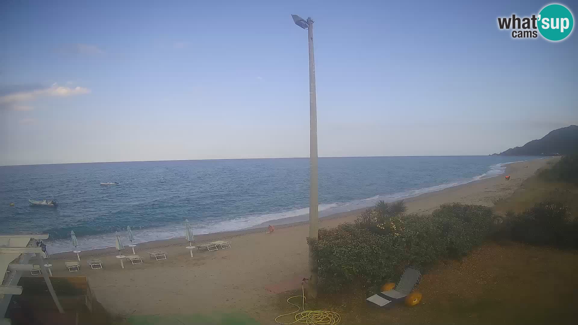 LIVE webcam Museddu beach – Ogliastra – Sardinia – Italy
