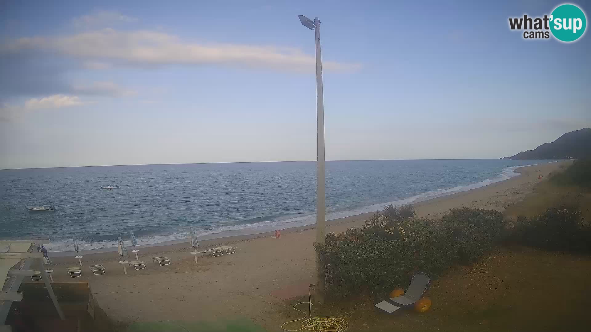 LIVE webcam Museddu beach – Ogliastra – Sardinia – Italy