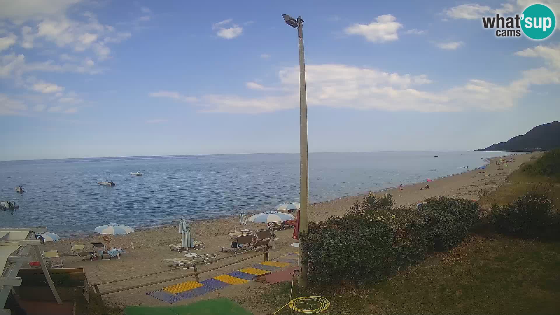 Camera en vivo playa Museddu – Ogliastra – Cerdeña – Italia