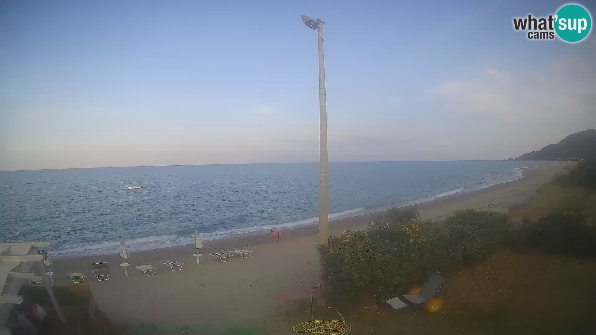 Webcam plage Museddu – Ogliastra livecam Sardaigne – Italie