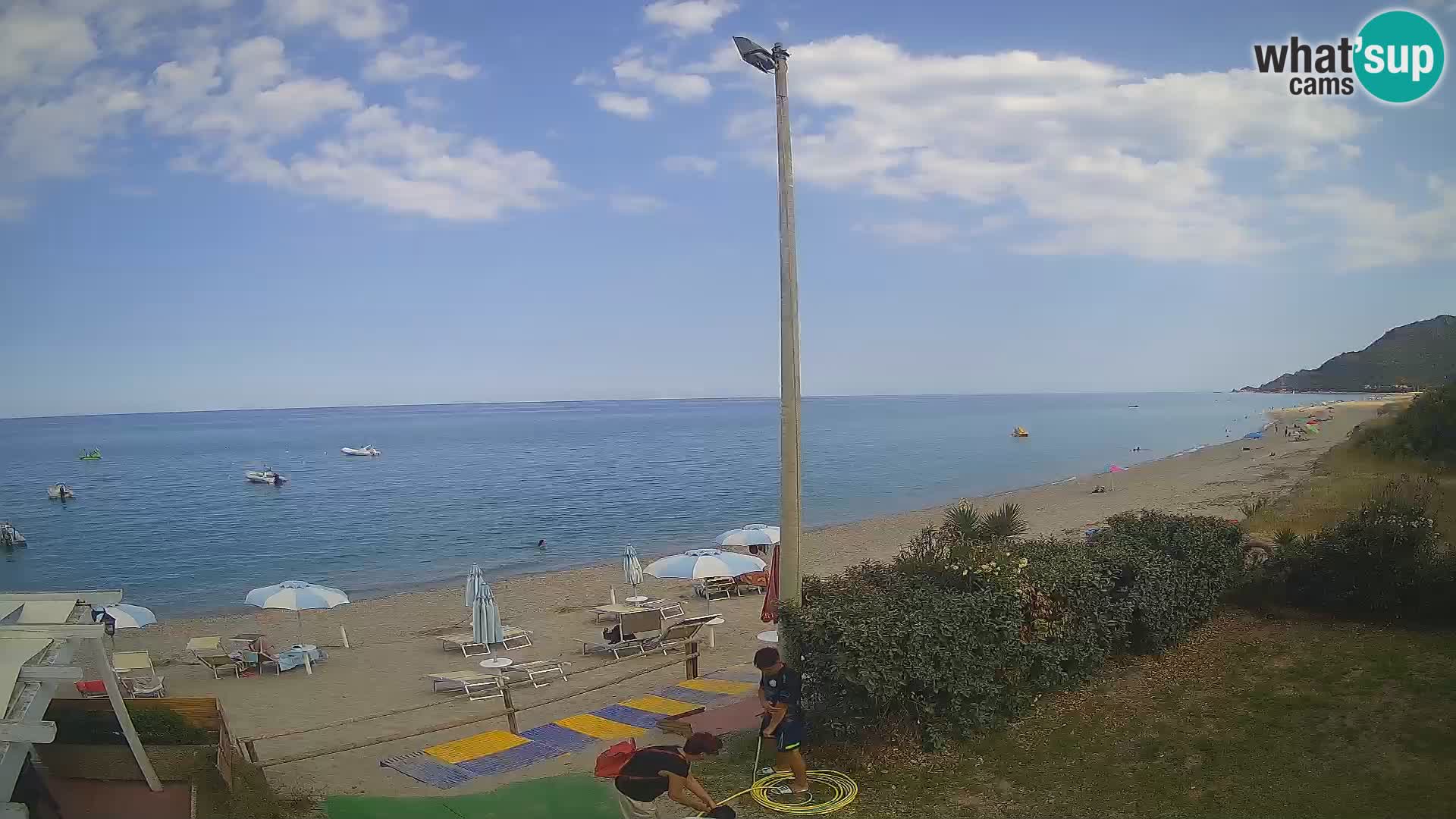 LIVE webcam Museddu beach – Ogliastra – Sardinia – Italy
