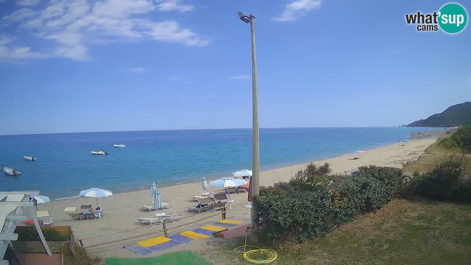 LIVE webcam spiaggia di Museddu – Ogliastra – Sardegna