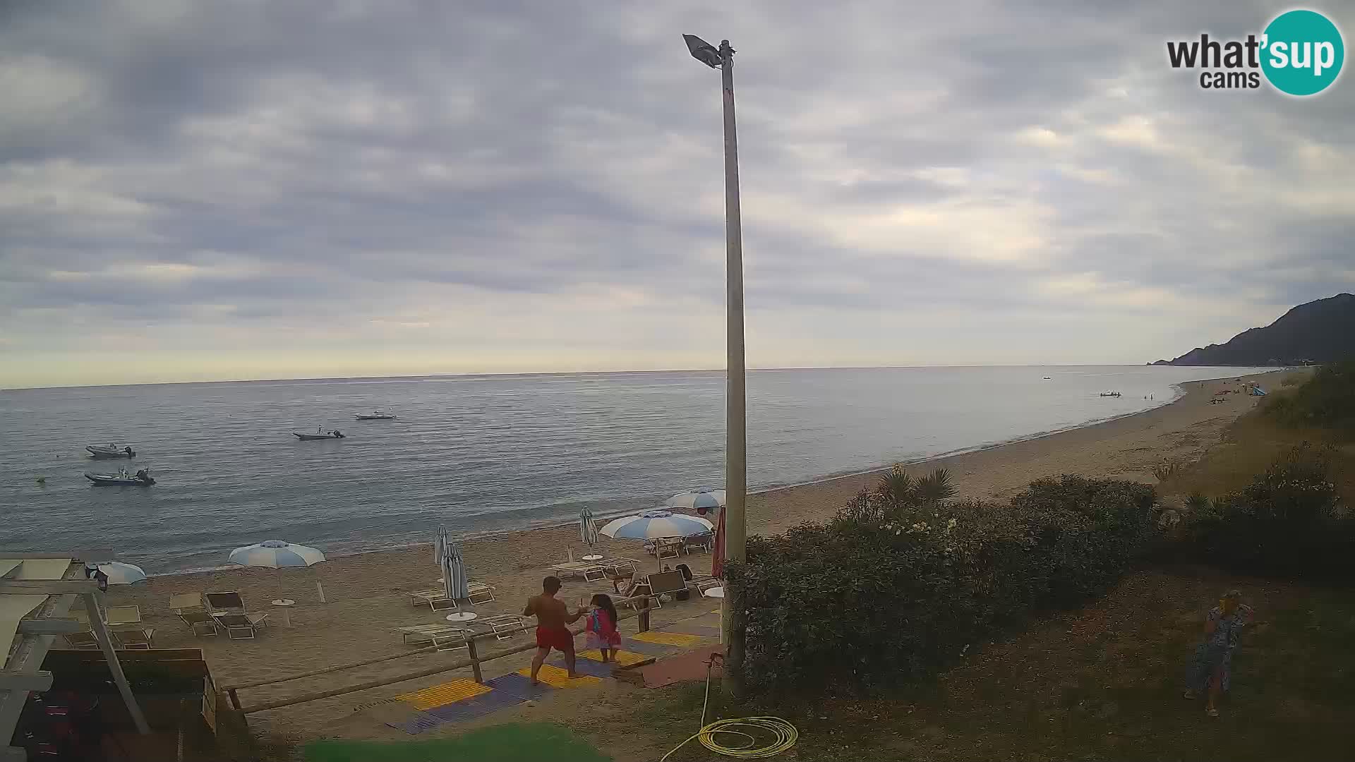 Webcam plage Museddu – Ogliastra livecam Sardaigne – Italie