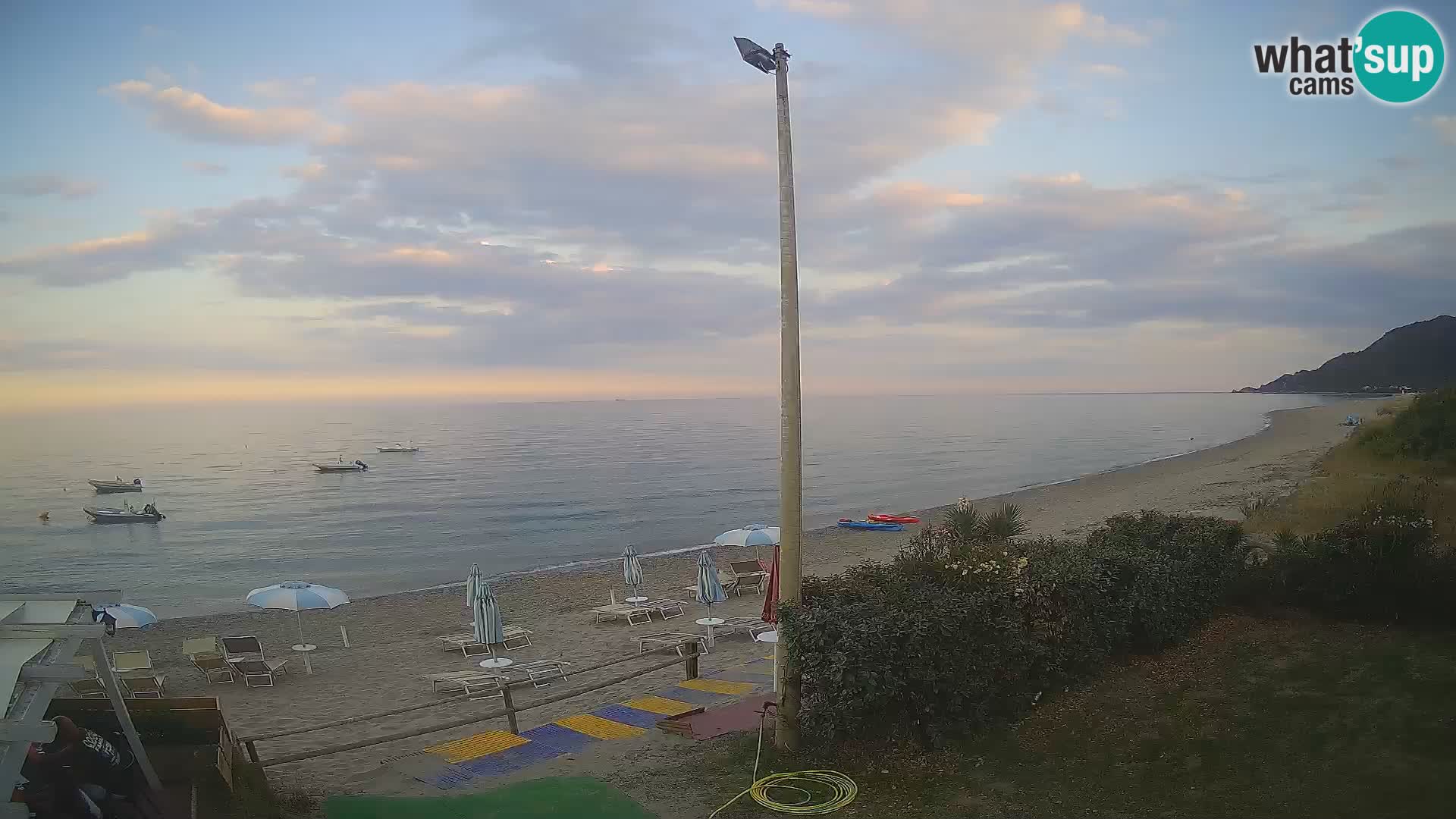 LIVE webcam Museddu beach – Ogliastra – Sardinia – Italy
