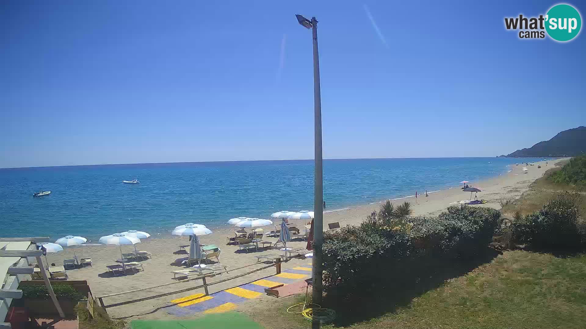 Web kamera plaža Museddu – Ogliastra – Sardinija – Italija