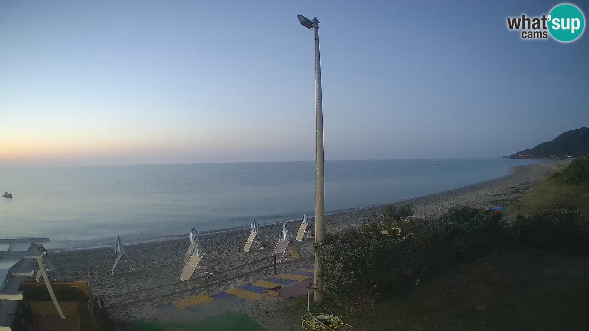Webcam plage Museddu – Ogliastra livecam Sardaigne – Italie