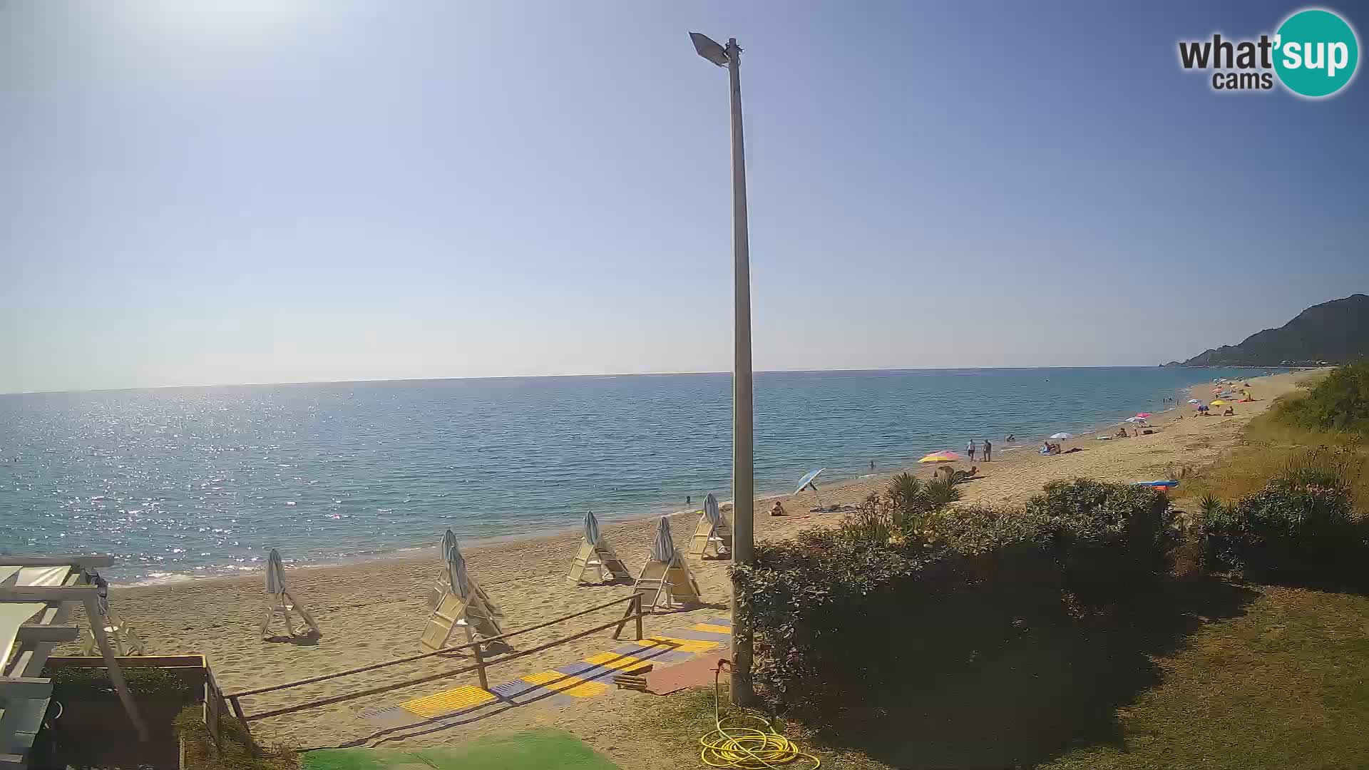 Camera en vivo playa Museddu – Ogliastra – Cerdeña – Italia