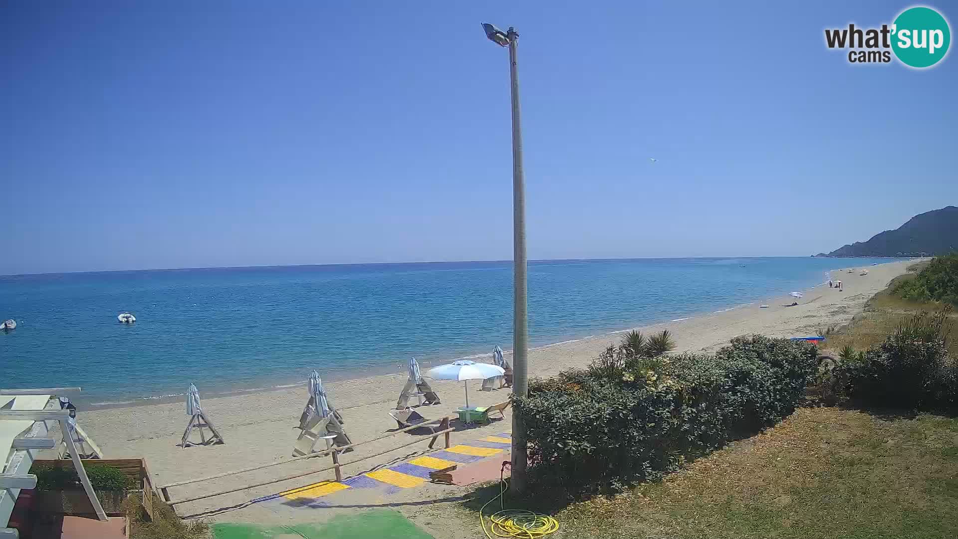 LIVE webcam Museddu beach – Ogliastra – Sardinia – Italy