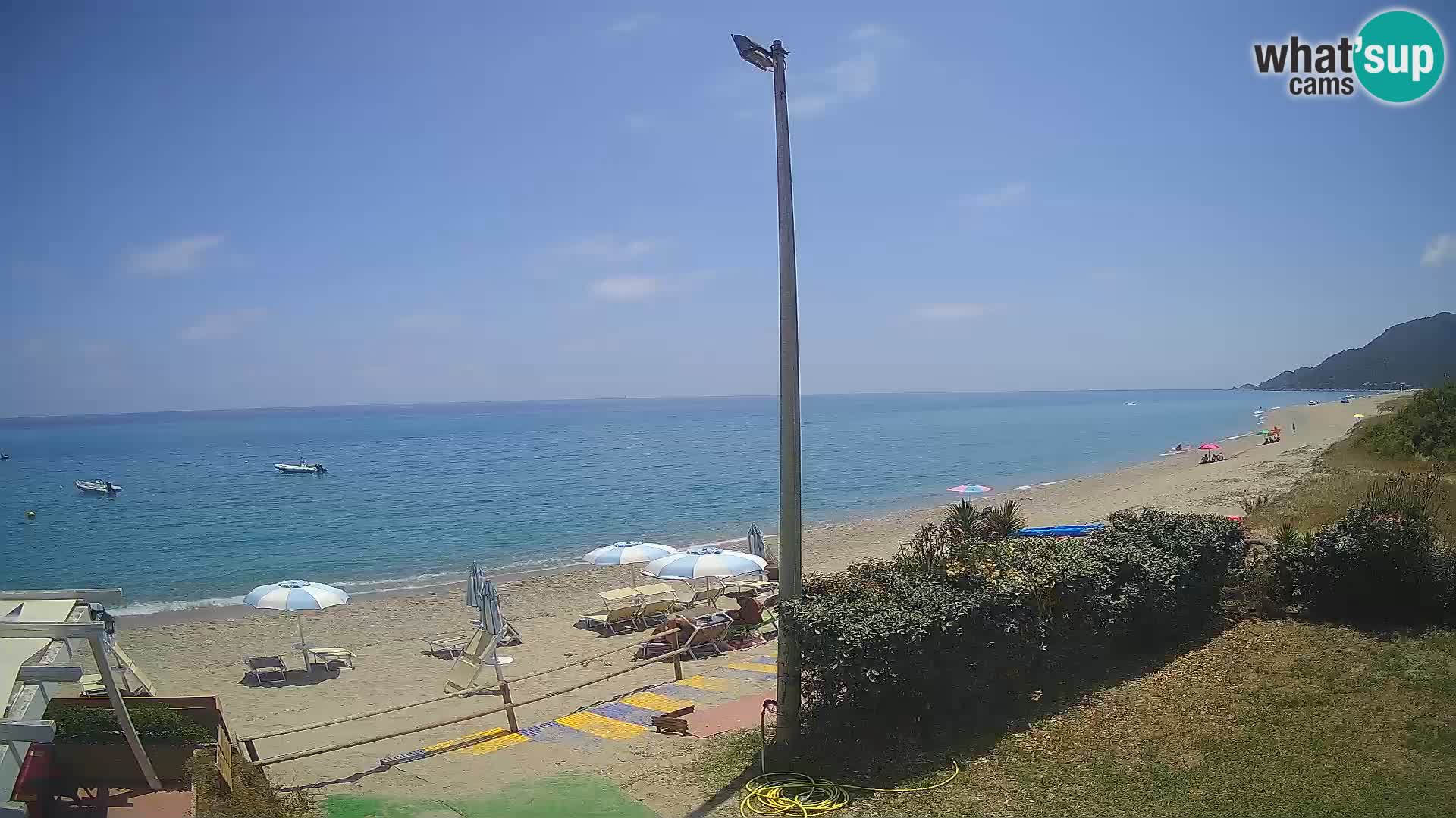 LIVE webcam Museddu beach – Ogliastra – Sardinia – Italy