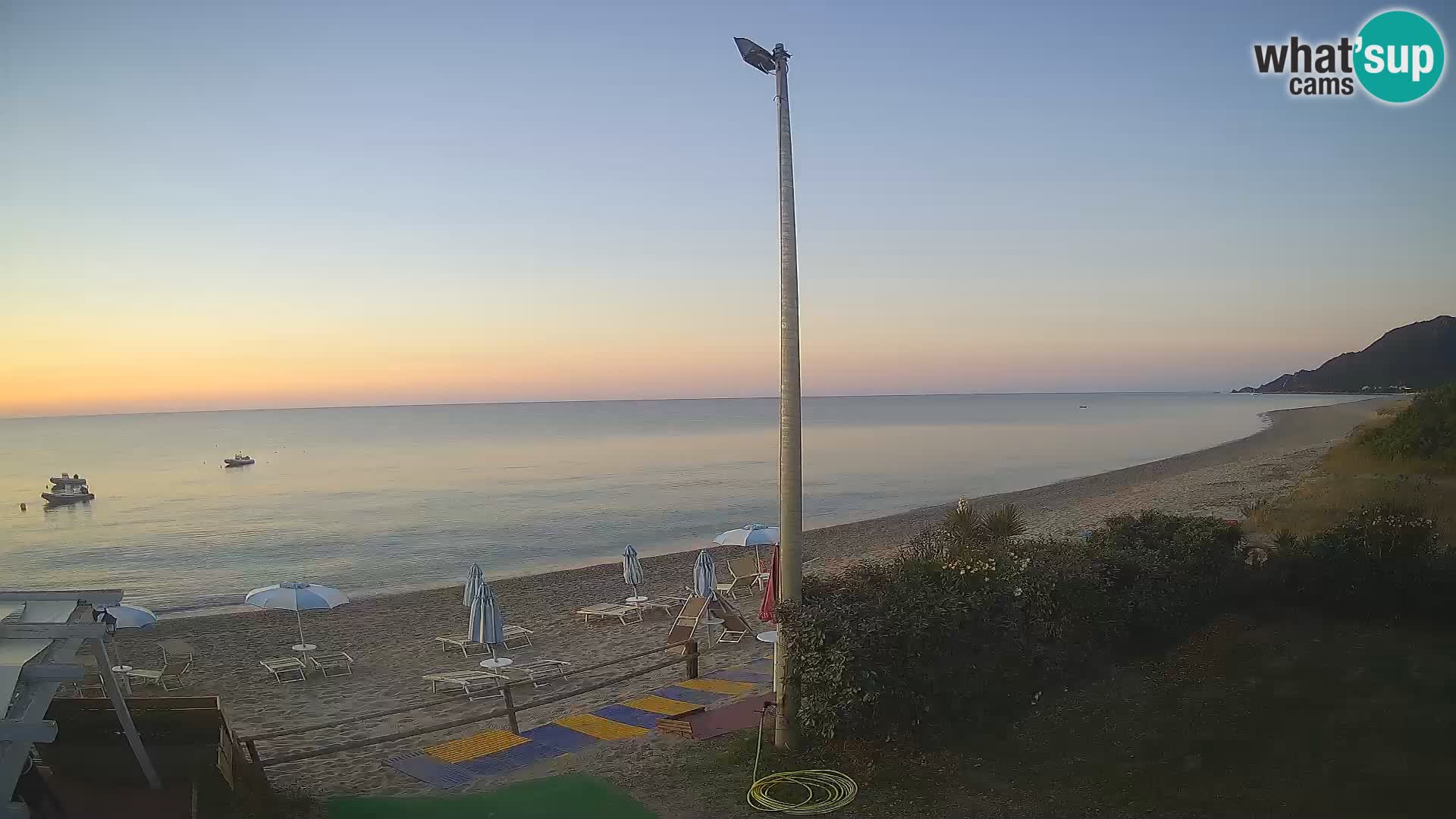 LIVE webcam Museddu beach – Ogliastra – Sardinia – Italy