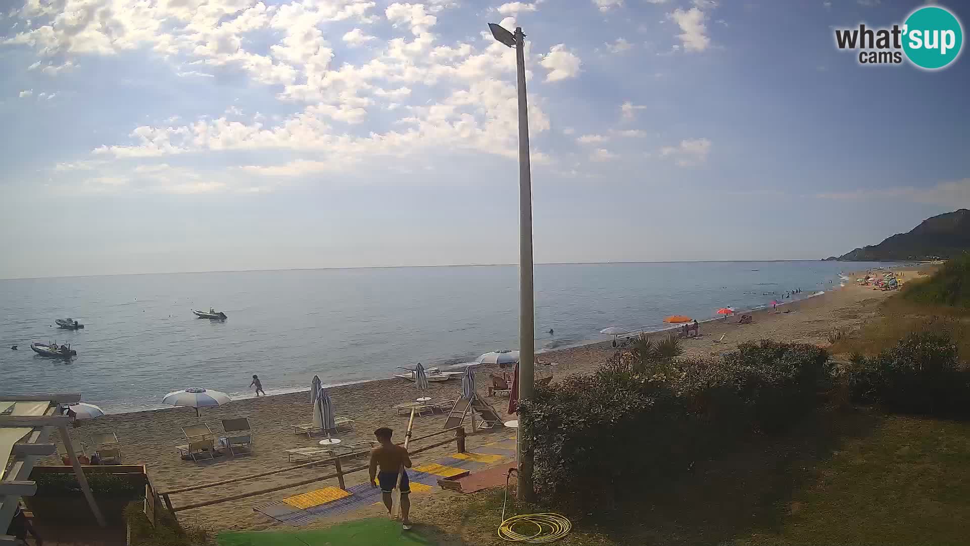 LIVE webcam Museddu beach – Ogliastra – Sardinia – Italy