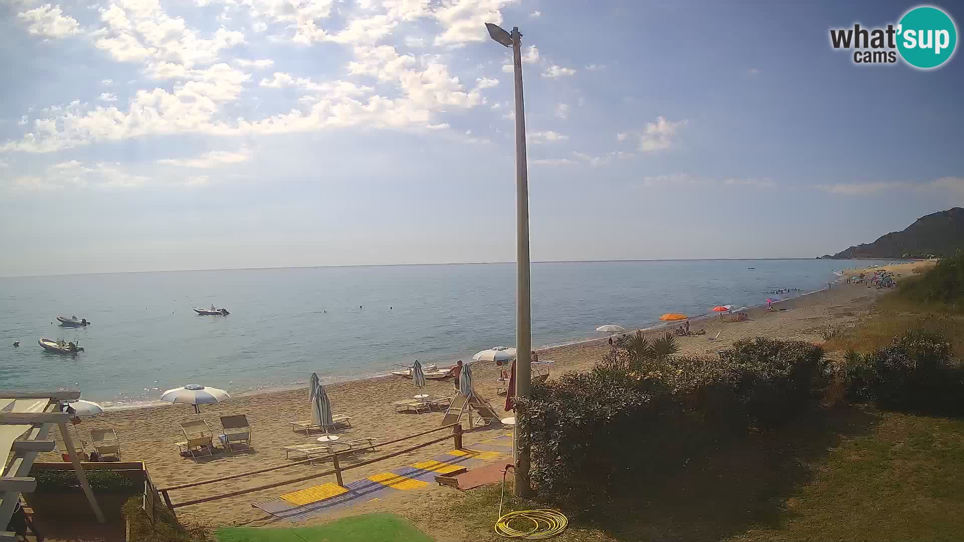 Camera en vivo playa Museddu – Ogliastra – Cerdeña – Italia