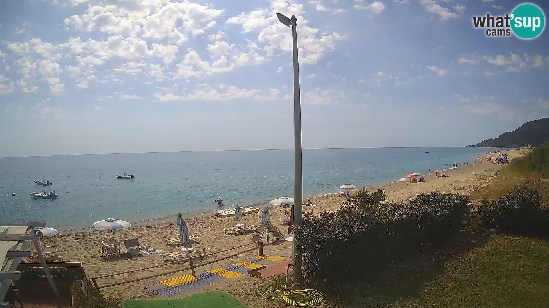 LIVE webcam Museddu beach – Ogliastra – Sardinia – Italy