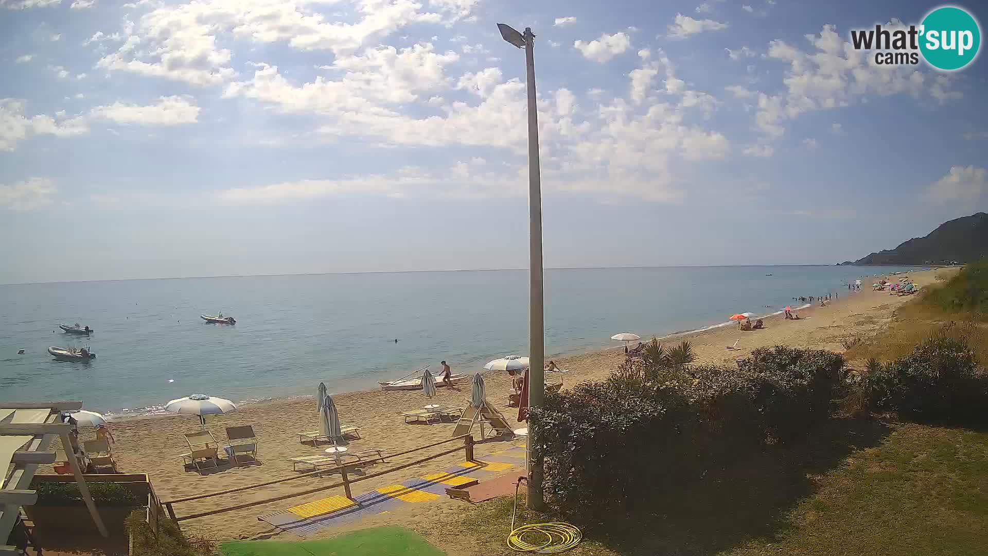 LIVE webcam spiaggia di Museddu – Ogliastra – Sardegna