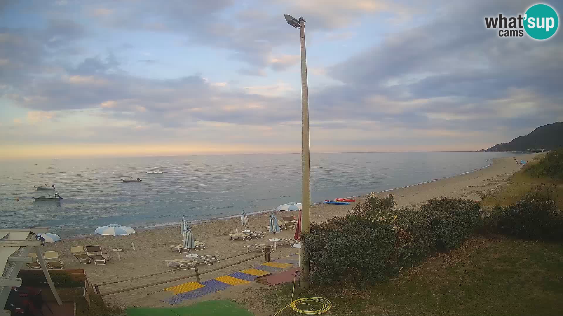 LIVE webcam Museddu beach – Ogliastra – Sardinia – Italy