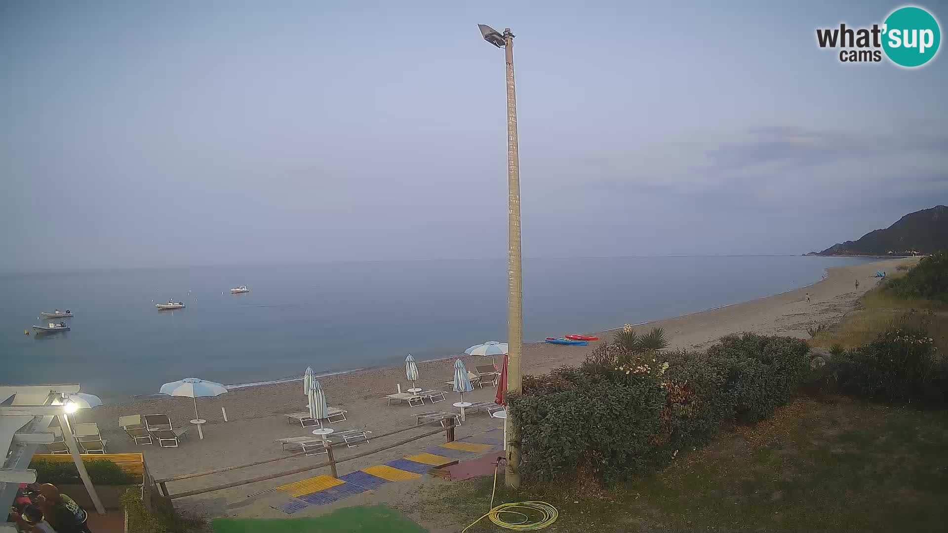 Camera en vivo playa Museddu – Ogliastra – Cerdeña – Italia