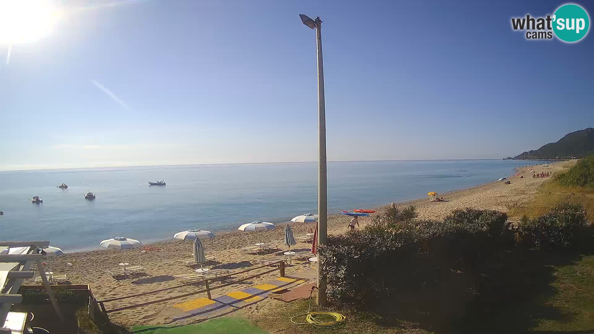 LIVE webcam Museddu beach – Ogliastra – Sardinia – Italy