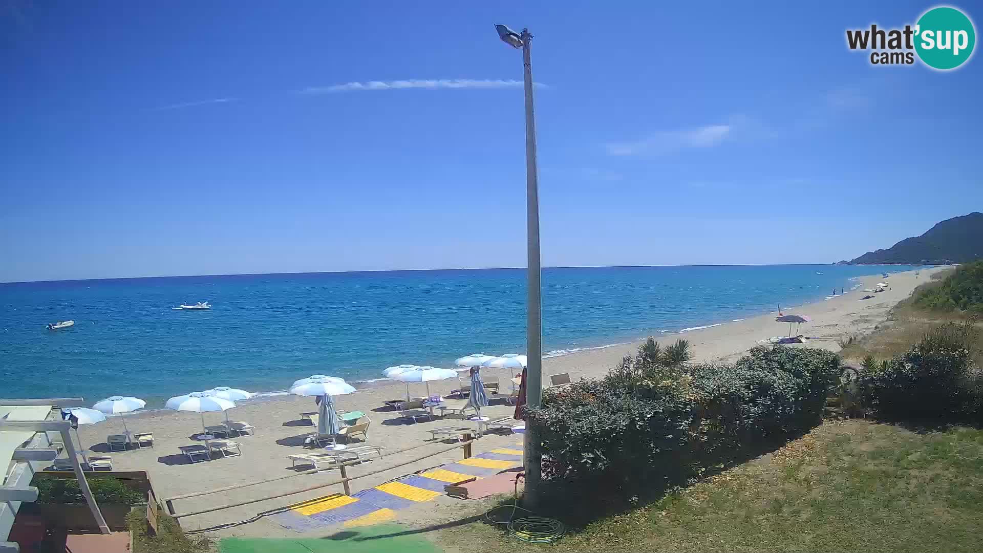 LIVE webcam Museddu beach – Ogliastra – Sardinia – Italy