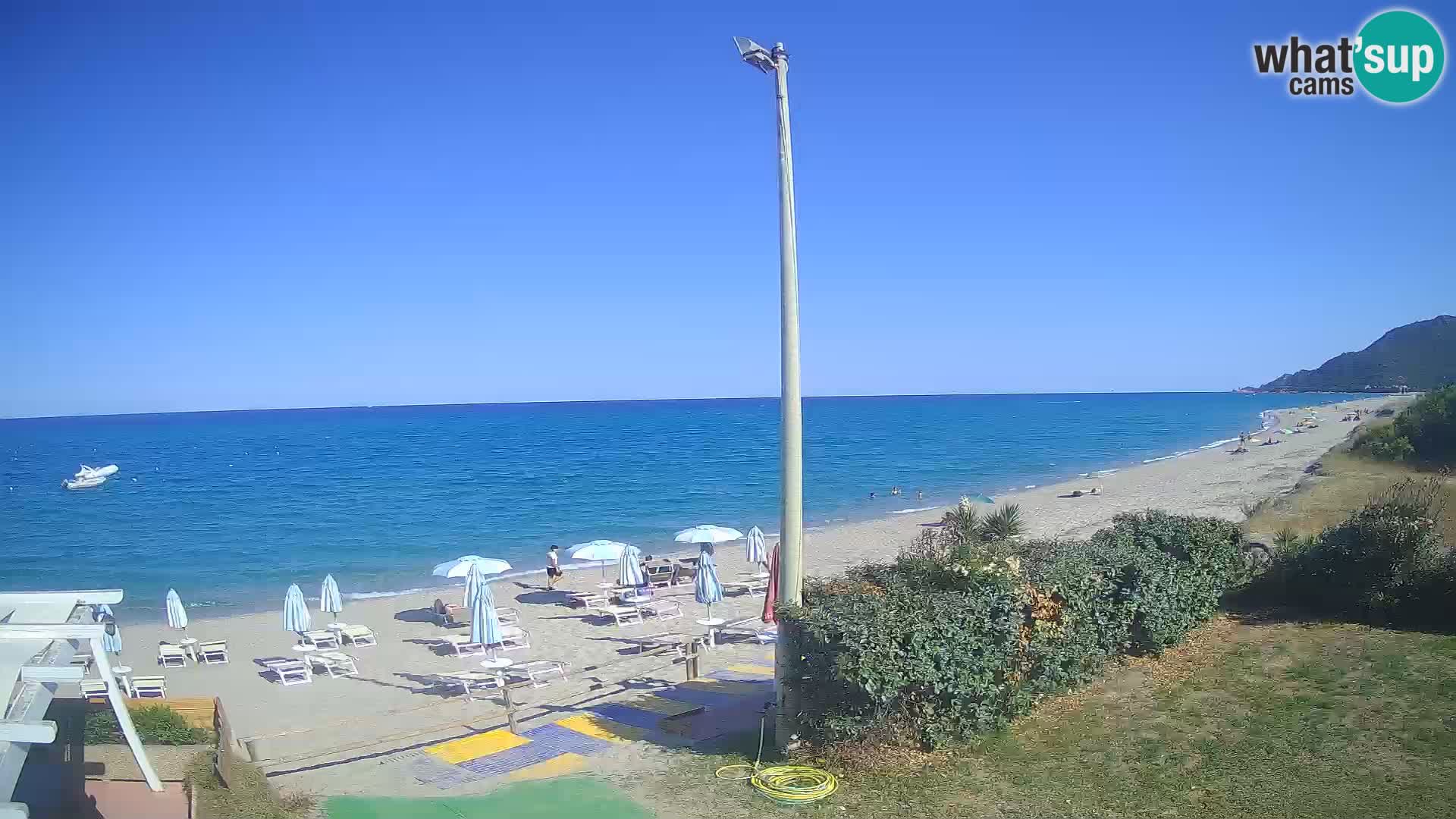 Webcam Museddu Strand – Ogliastra – Sardinien – Italien