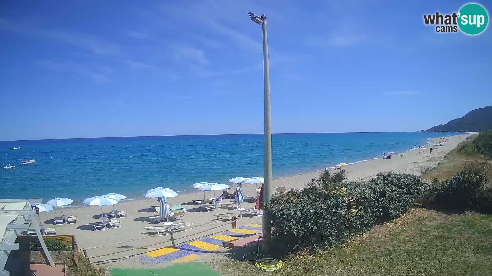 Web kamera plaža Museddu – Ogliastra – Sardinija – Italija
