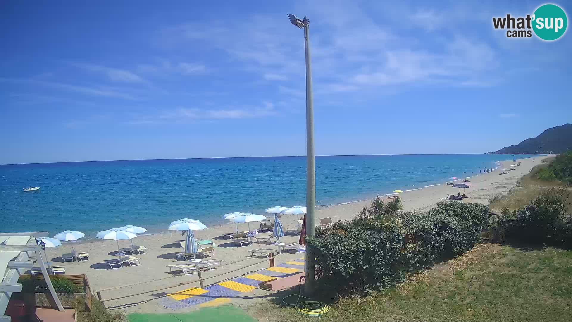 Camera en vivo playa Museddu – Ogliastra – Cerdeña – Italia