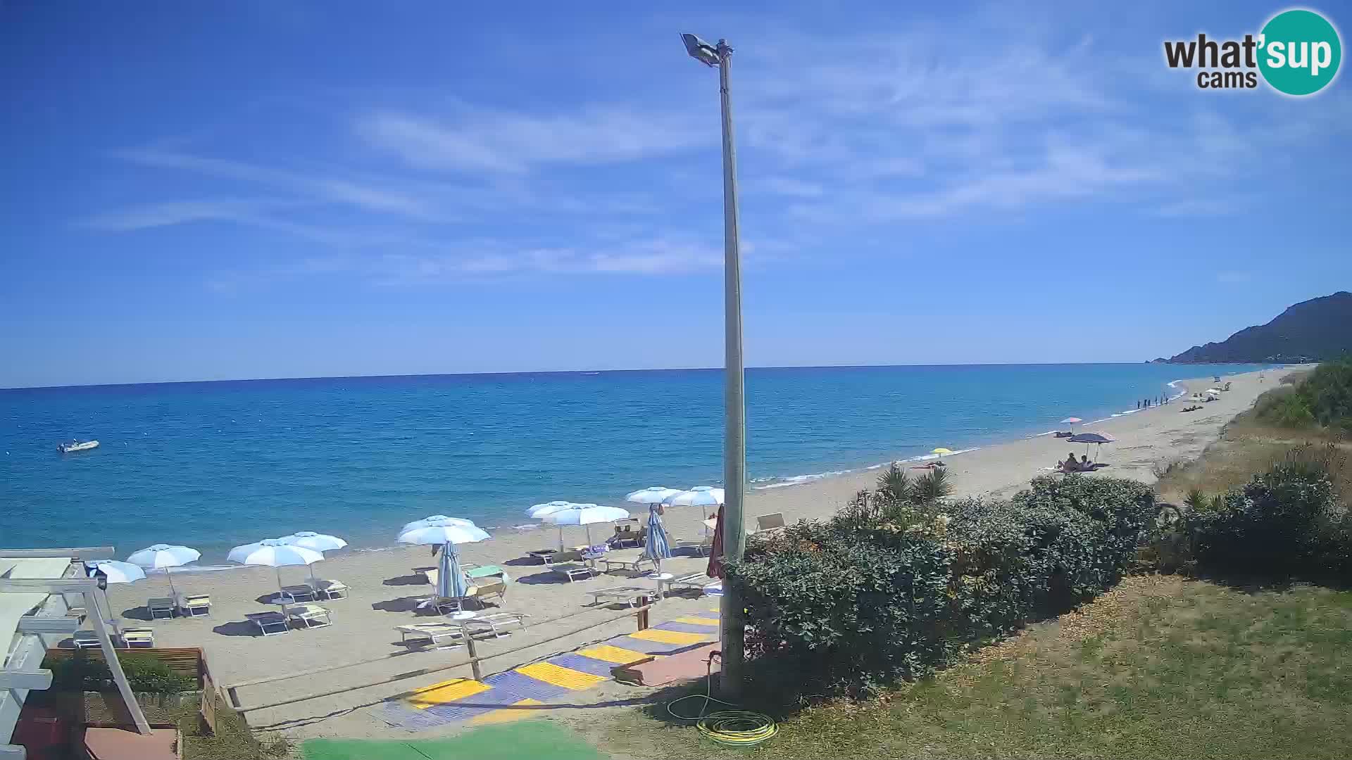 Camera en vivo playa Museddu – Ogliastra – Cerdeña – Italia