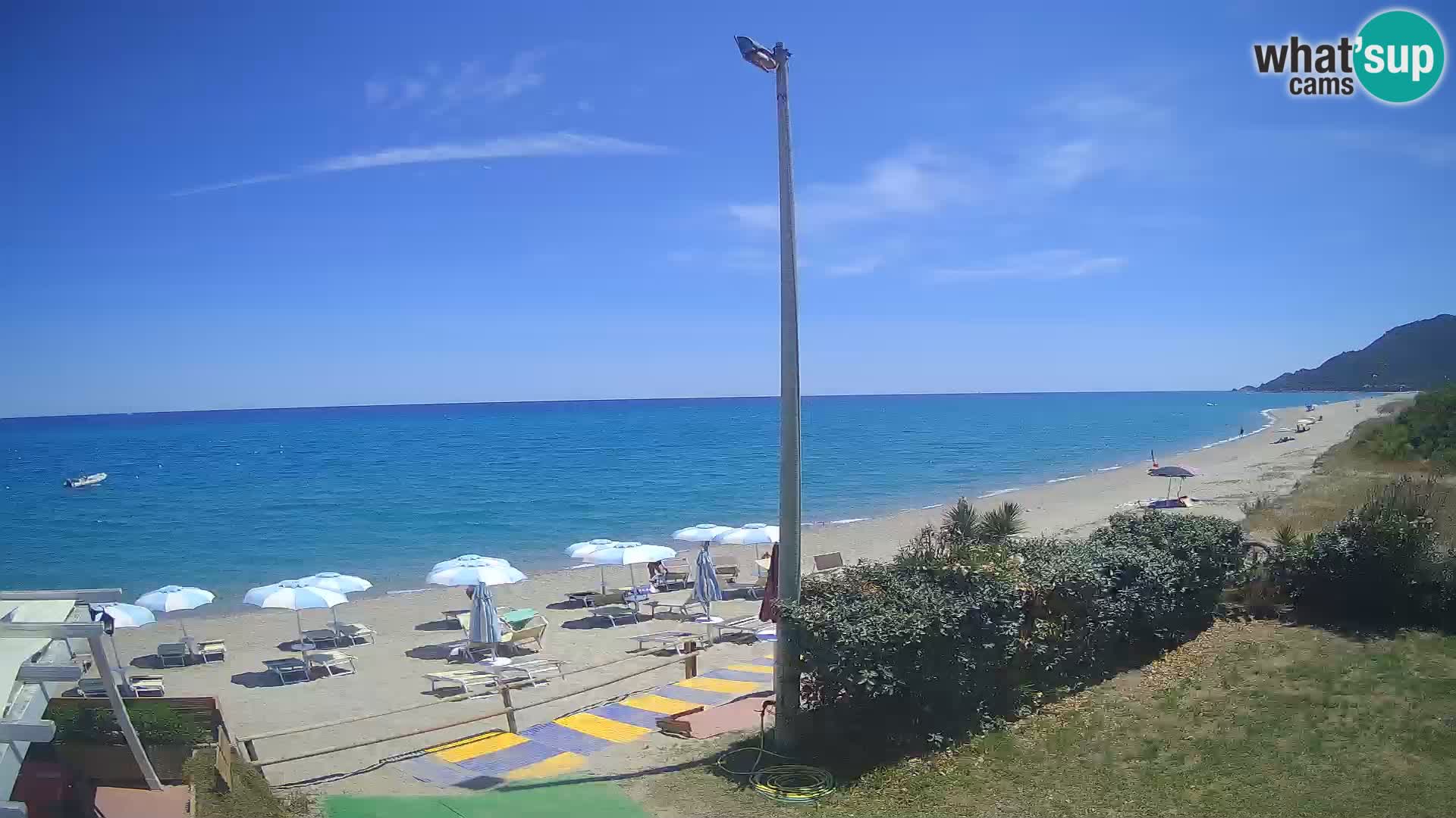 Web kamera plaža Museddu – Ogliastra – Sardinija – Italija