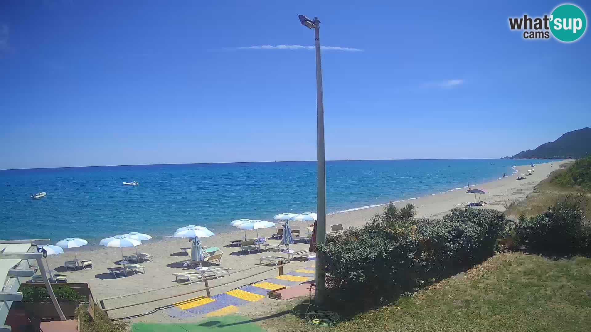 Webcam Museddu Strand – Ogliastra – Sardinien – Italien