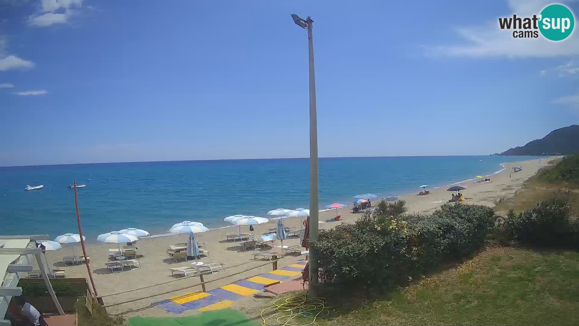 Web kamera plaža Museddu – Ogliastra – Sardinija – Italija