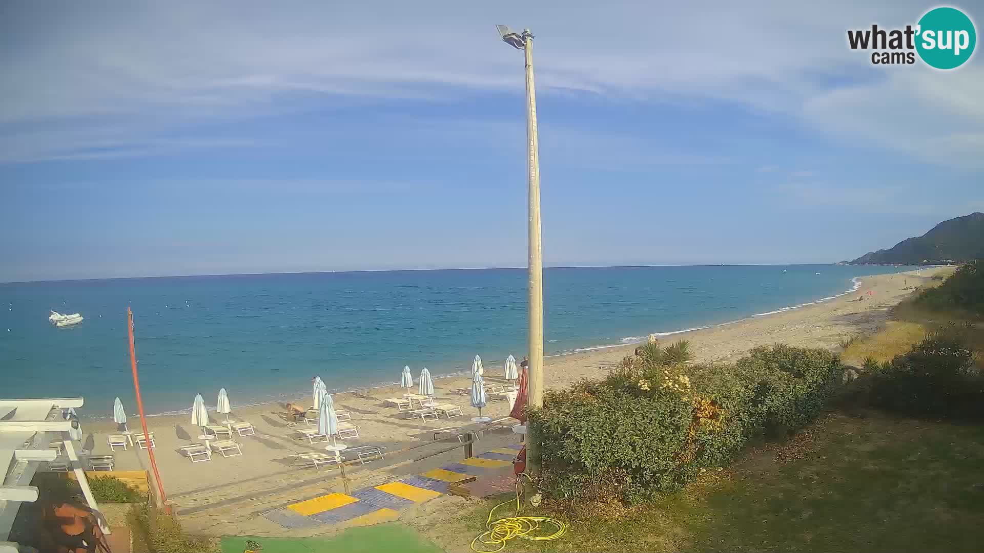 Webcam Museddu Strand – Ogliastra – Sardinien – Italien