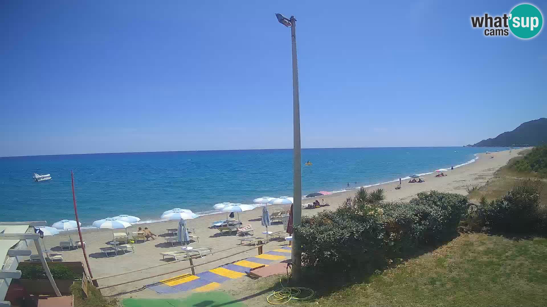 Camera en vivo playa Museddu – Ogliastra – Cerdeña – Italia