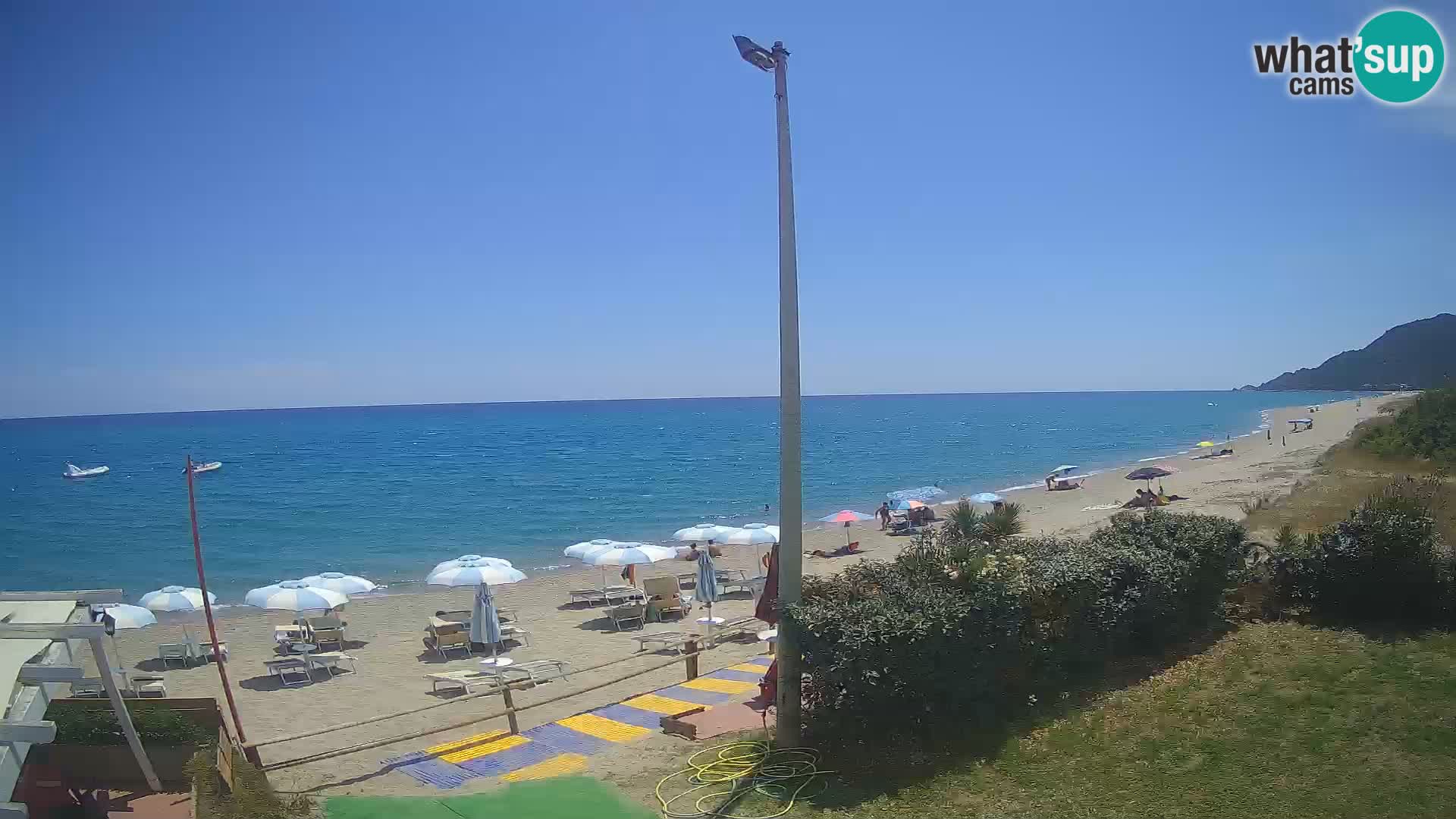 Web kamera plaža Museddu – Ogliastra – Sardinija – Italija